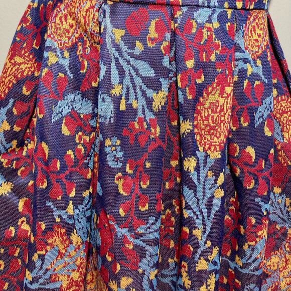 LuLaRoe NEW Women’s XXS Amelia Pleated Jacquard Pockets Fit & Flare Dress Pin-Up - Picture 12 of 16